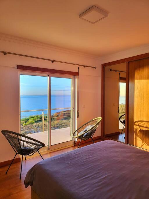 Ferienwohnung Nazare Uninterrupted Views And Sounds Of The Sea Pataias Exterior foto