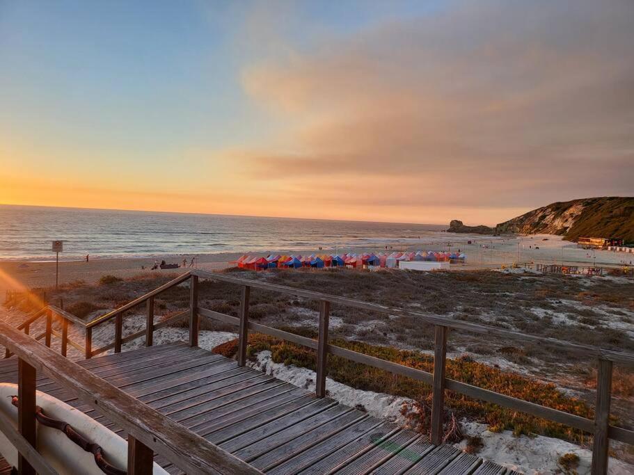 Ferienwohnung Nazare Uninterrupted Views And Sounds Of The Sea Pataias Exterior foto