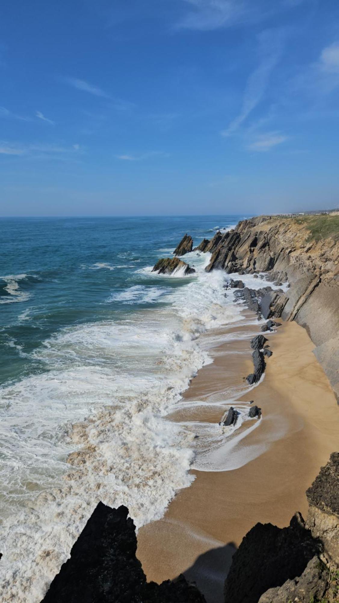 Ferienwohnung Nazare Uninterrupted Views And Sounds Of The Sea Pataias Exterior foto