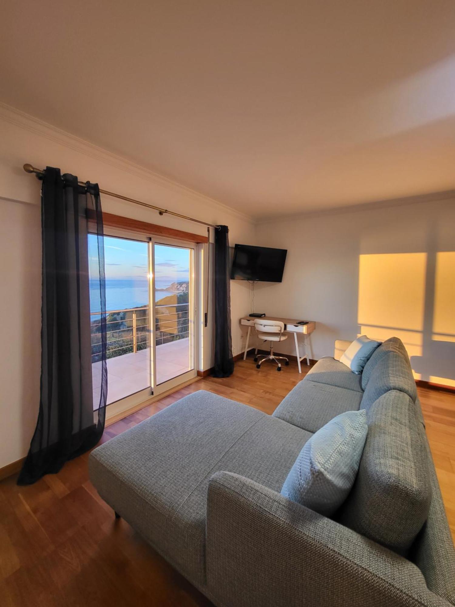 Ferienwohnung Nazare Uninterrupted Views And Sounds Of The Sea Pataias Exterior foto