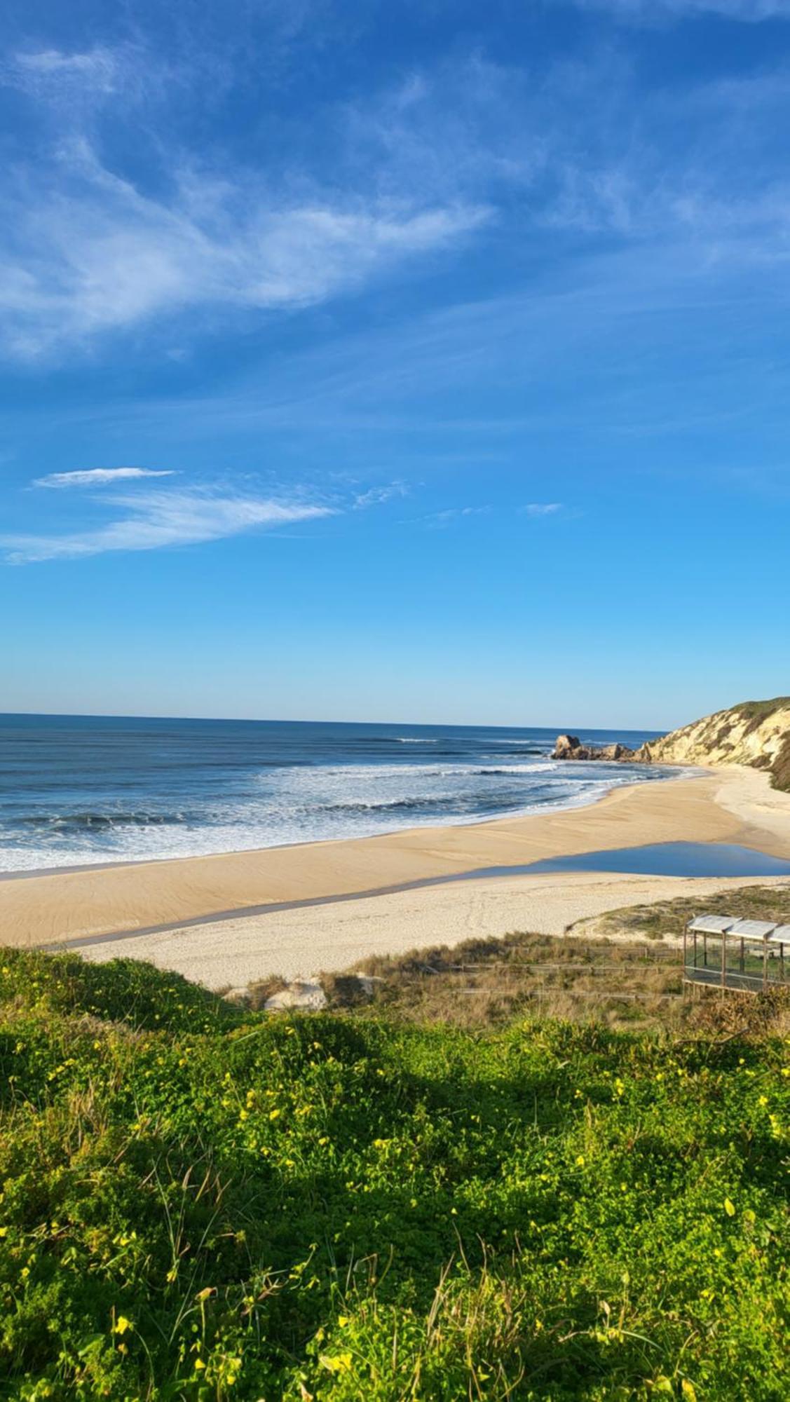 Ferienwohnung Nazare Uninterrupted Views And Sounds Of The Sea Pataias Exterior foto