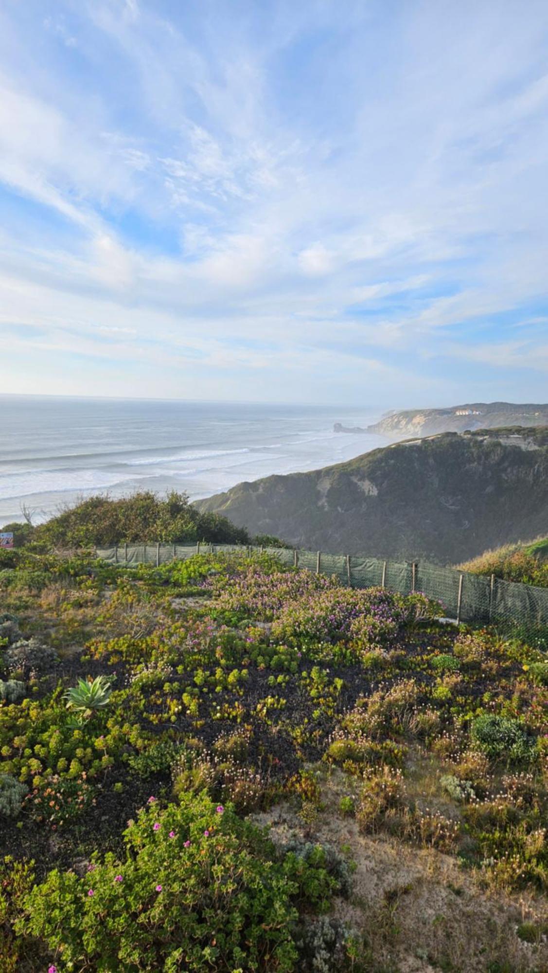 Ferienwohnung Nazare Uninterrupted Views And Sounds Of The Sea Pataias Exterior foto