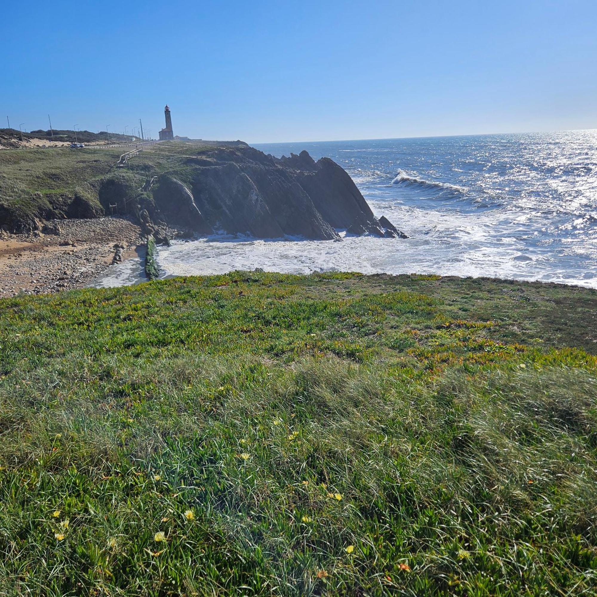 Ferienwohnung Nazare Uninterrupted Views And Sounds Of The Sea Pataias Exterior foto